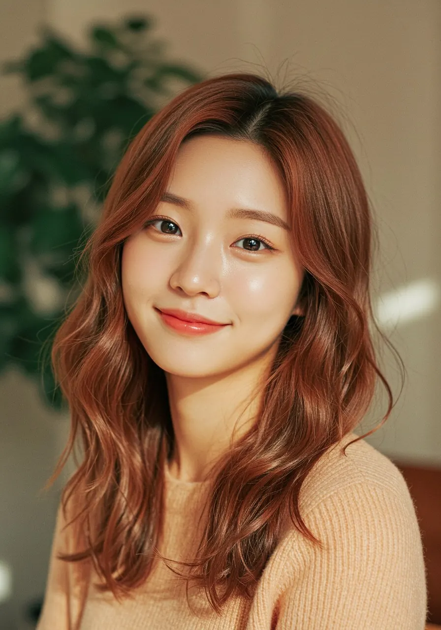 봄 웜톤에게 어울리는 코랄, 코랄 핑크, 피치, 살구 등 따뜻한 언더톤 · 높은 명도 · 중~고 채도 컬러 예시