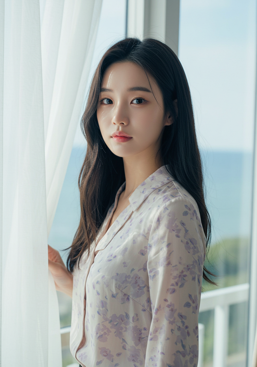 여름 쿨톤에게 어울리는 파우더 블루, 아이스 블루, 페일 블루, 민트 블루 등 차가운 언더톤 · 높은 명도 · 낮은 채도 컬러 예시